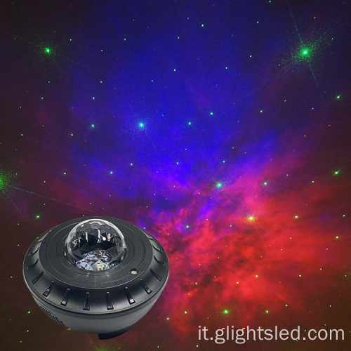 Lucia romantica a 360 gradi a LED Romantico Rotazione di Natale Sky Sky Proiettore Night Light